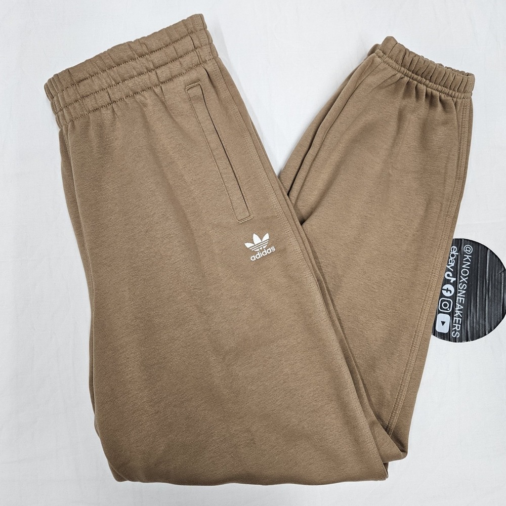 adidas Trefoil Fleece Jogger Sweatpants Cardboard JX5184 Women's Size XLarge